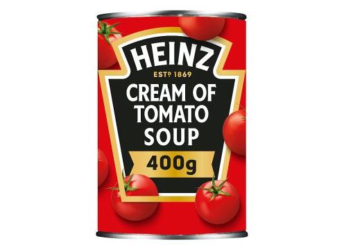 product image for Heinz Cream of Tomato Soup 400g can (UK made)