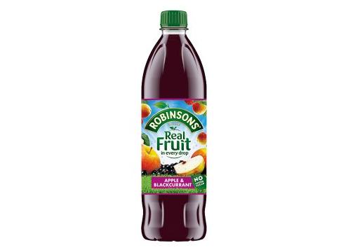 product image for Robinsons Apple & Blackcurrant  1L (no added sugar) (5/24)