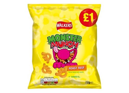 product image for Monster Munch Roast Beef 72g (BB 3/24)