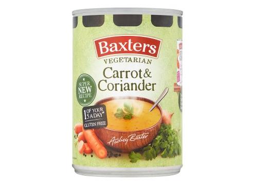 product image for Baxters Vegetarian Carrot & Coriander 400g