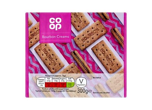 product image for Co-op Bourbon Creams 300g (BB 5/24)