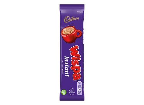 product image for Cadbury Wispa Frothy Instant Hot Chocolate 27g - clearance (BB 2/24)