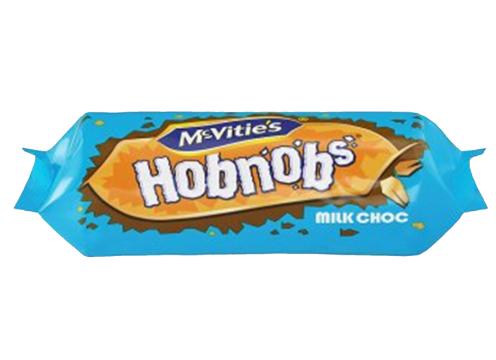product image for McVities Hobnobs Milk Chocolate 262g 