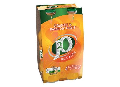 product image for J2O Orange & Passion Fruit 4 x 275ml