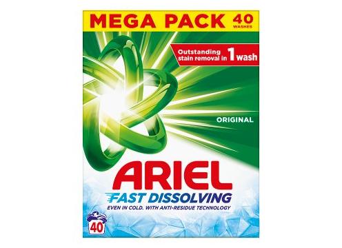 product image for Ariel Fast Dissolving Washing Powder 2.4KG
