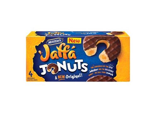 product image for McVitie's Jaffa Cakes Jonuts 4 Pack (BB 4/24)