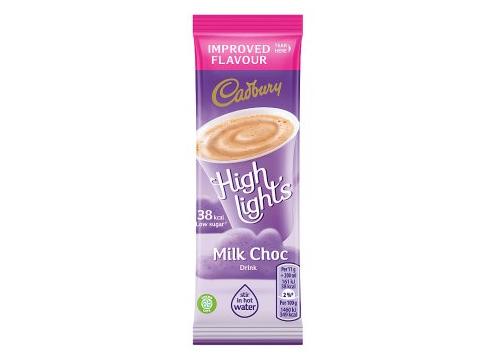 product image for Cadbury Highlights Milk Hot Chocolate 11g