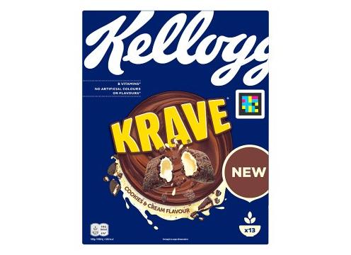 product image for Kellogg's Krave Cookies & Cream Flavour 410g