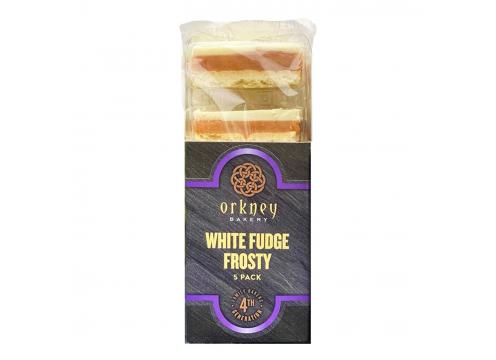 product image for Orkney Bakery White Fudge Frosty (5 Slices) 190g (BB 6/24)