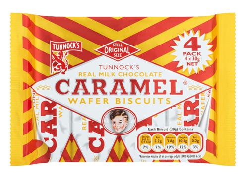 product image for Tunnocks Choc Caramel Wafers 4 Pk
