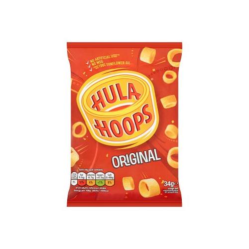 image of Hula Hoops - Original 34g (BB 4/24)