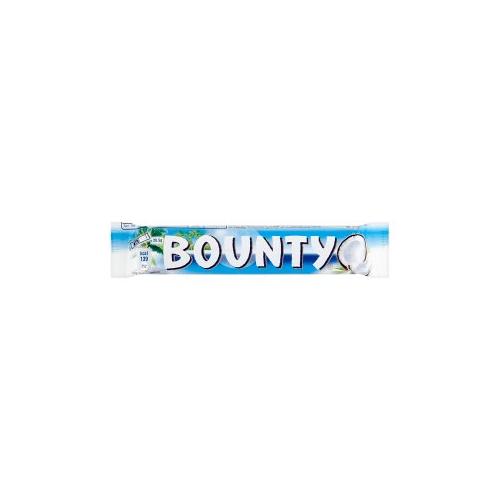 image of Bounty Coconut & Milk Chocolate Snack Bar Duo 57g