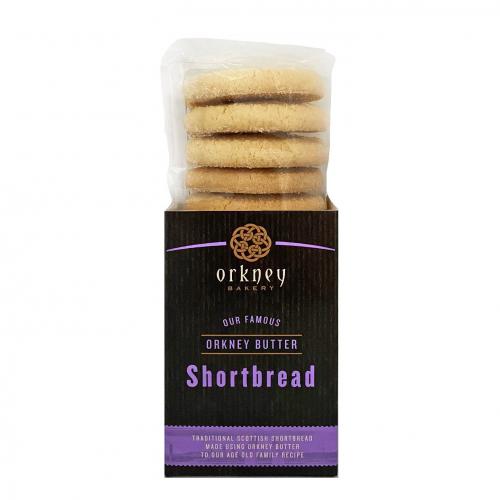 image of Orkney Bakery Butter Shortbread Biscuits 190g (BB 6/24)