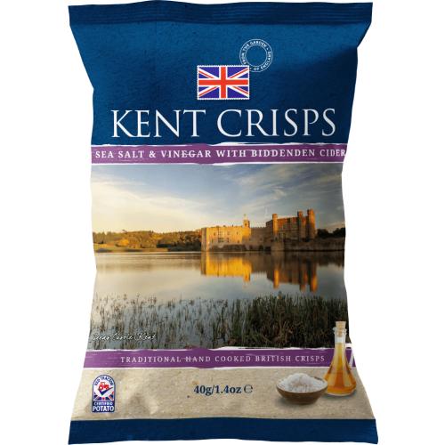 image of Kent Sea Salt And Vinegar With Biddenden Cider 40g