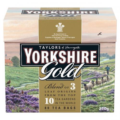image of Yorkshire GOLD Teabags 80s 