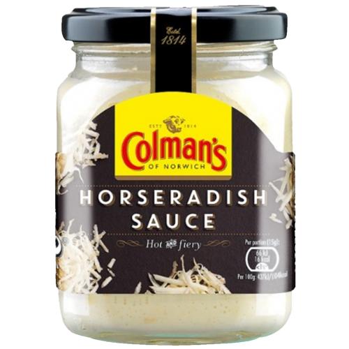 image of Colmans Horseradish Sauce 136g 