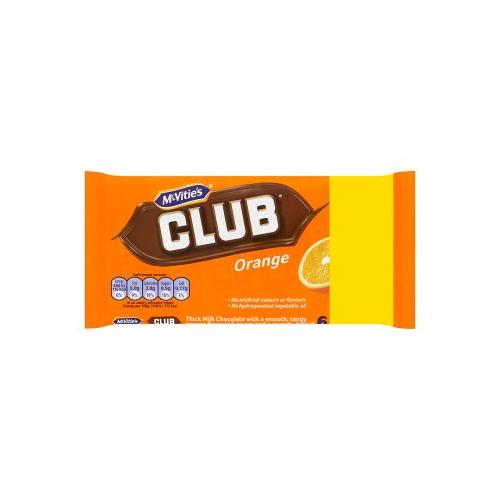 image of McVities Club Orange 6 x 22g 