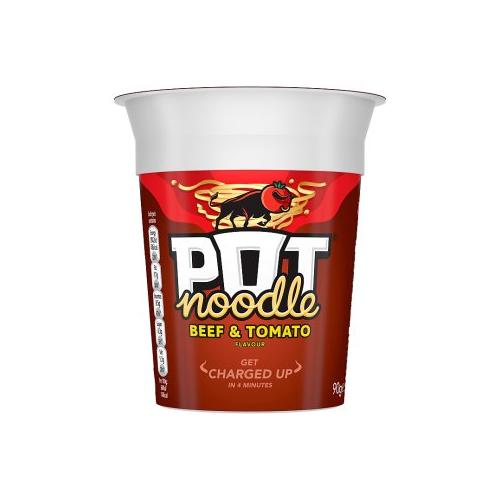 image of Pot Noodle - Beef and Tomato 90g