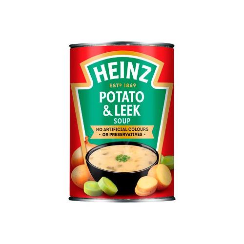 image of Heinz Potato and Leek Soup 400g (BB 3/24)