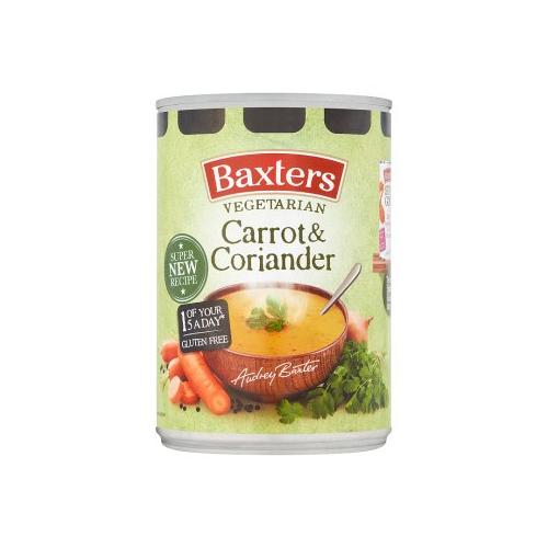 image of Baxters Vegetarian Carrot & Coriander 400g