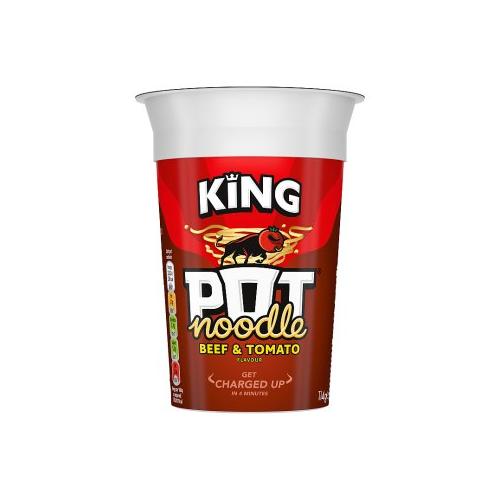 image of Pot Noodle - King Beef & Tomato