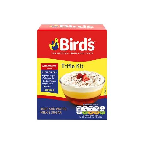 image of Bird's Strawberry Trifle Dessert Kit