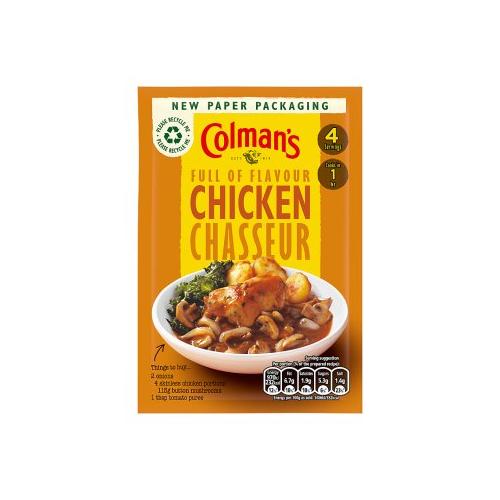 image of Colman's Chicken Chasseur Recipe Mix 43g