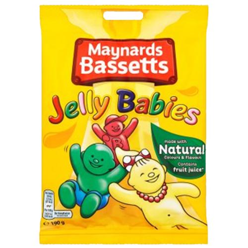 image of Maynards Bassetts Jelly Babies 130g (BB 4/24)