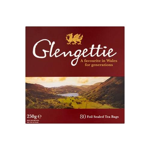 image of Glengettie 80 Foil Sealed Teabags 