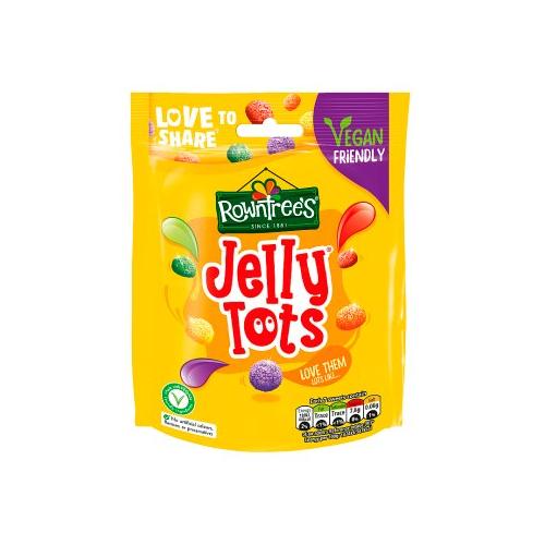image of Rowntree's Jelly Tots Sweets Sharing Bag 150g (BB 3/24)