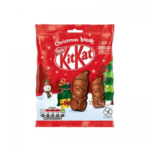 image of Nestle KitKat Santa Sharing Bag 55g
