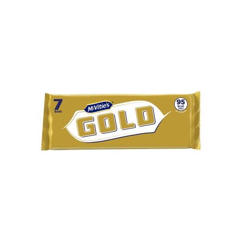 image of McVitie's 7 Gold Bars 124g