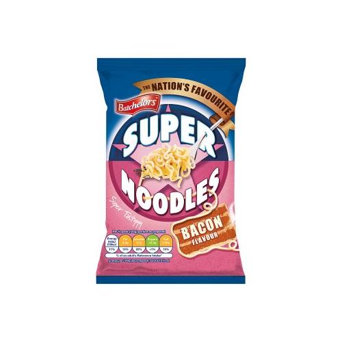 image of Batchelors Super Noodles Bacon Flavour 90g