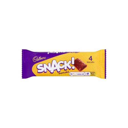 image of Cadbury Snack Shortcake Chocolate Biscuit 40g