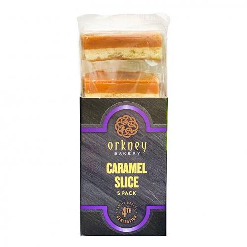 image of Orkney Bakery Caramel Slice (5 Slices) 275g