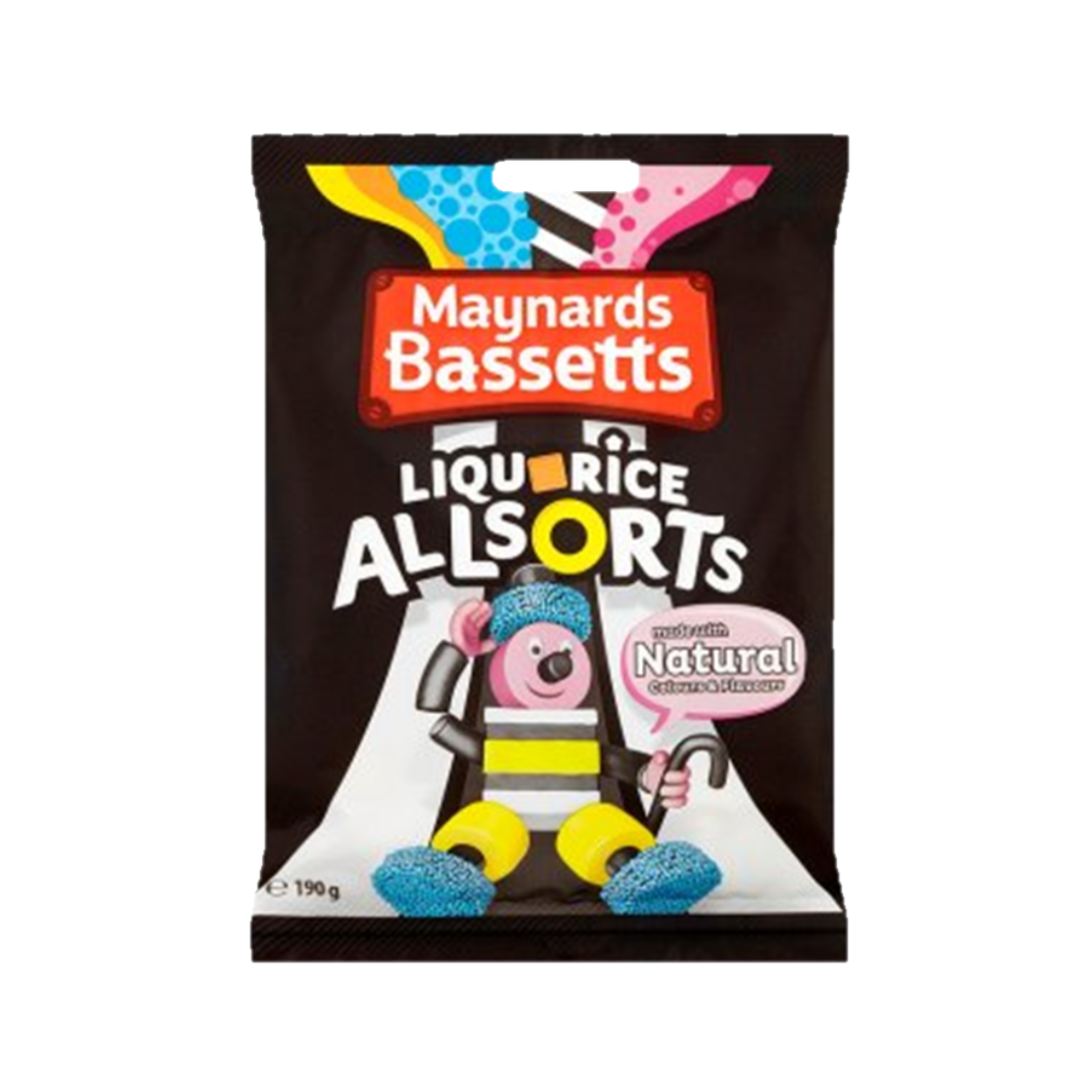 Maynards Bassetts Liquorice Allsorts 165g Importing your favorite