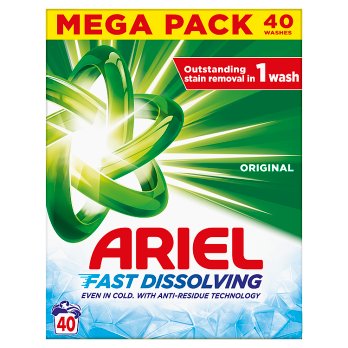 Ariel Fast Dissolving Washing Powder 1.60 KG - Importing your favorite ...