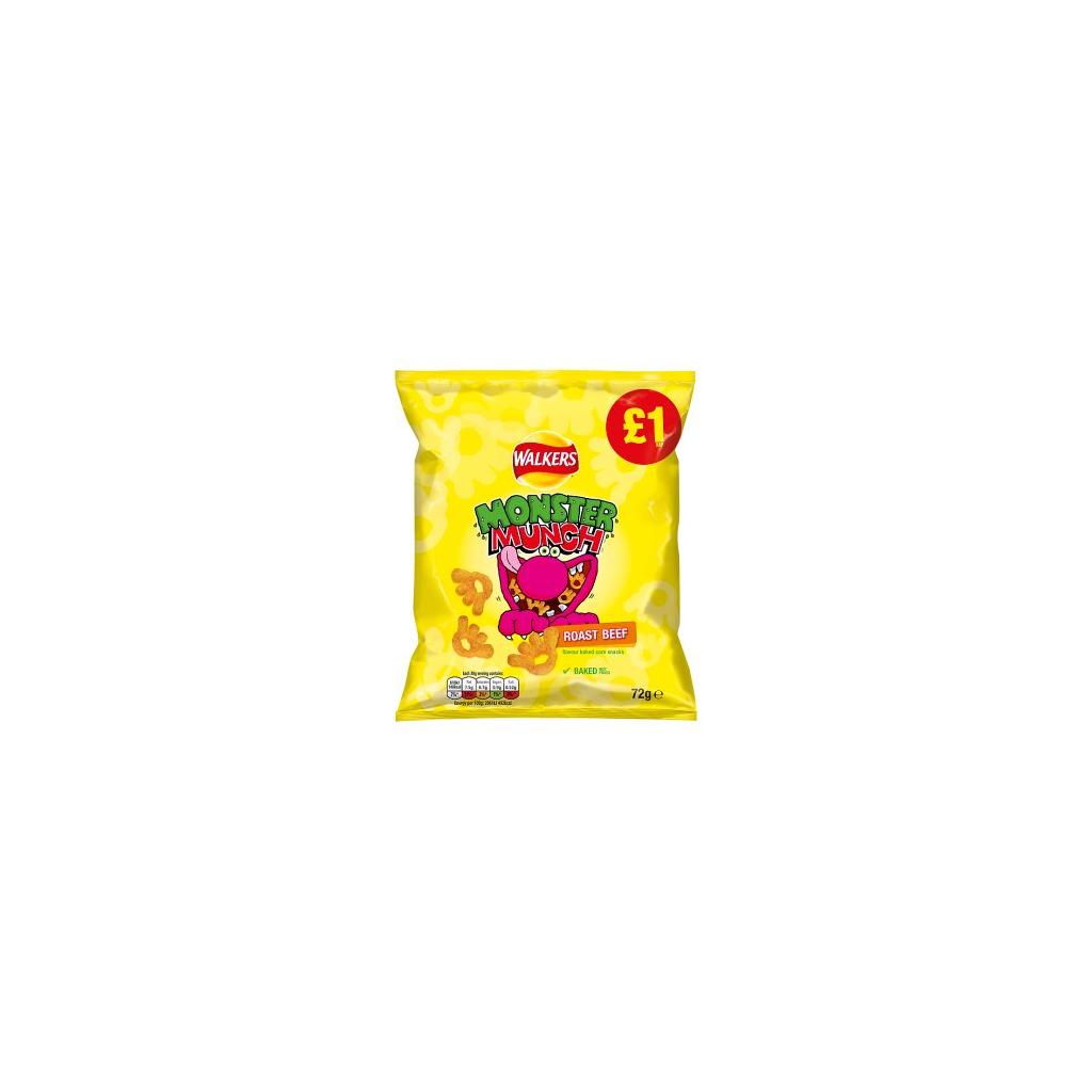 Monster Munch Roast Beef 72g (BB 3/24) - Importing your favorite ...