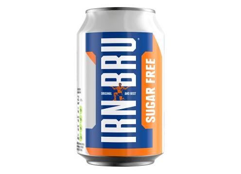 product image for Irn Bru Sugar Free 330ml Clearance (BB 4/24)