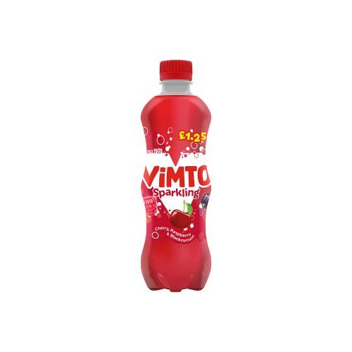 image of Vimto Sparkling Cherry, Raspberry & Blackcurrant 500ml (BB 4/24)