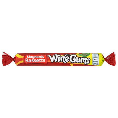 image of Maynards Bassetts Wine Gum Roll - Clearance (BB 4/24)