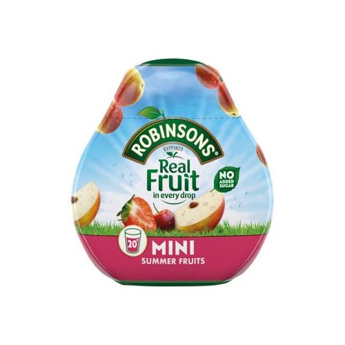image of Robinsons Mini Summer Fruits On-The-Go Squash 66ml