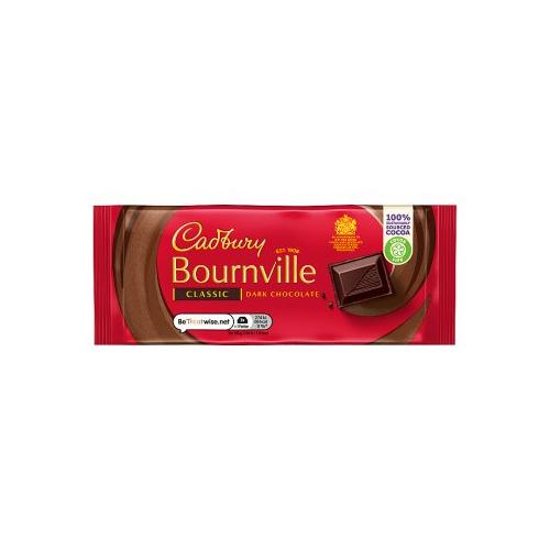 image of Cadbury Bournville Classic Dark Chocolate Bar 100g