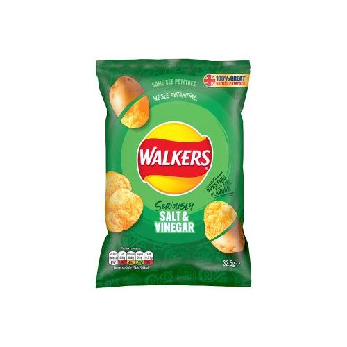 image of Walkers Salt & Vinegar 32.5g (BB 5/24)