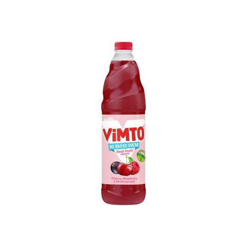 image of Vimto Real Fruit Squash Cherry, Raspberry & Blackcurrant 1 Litre