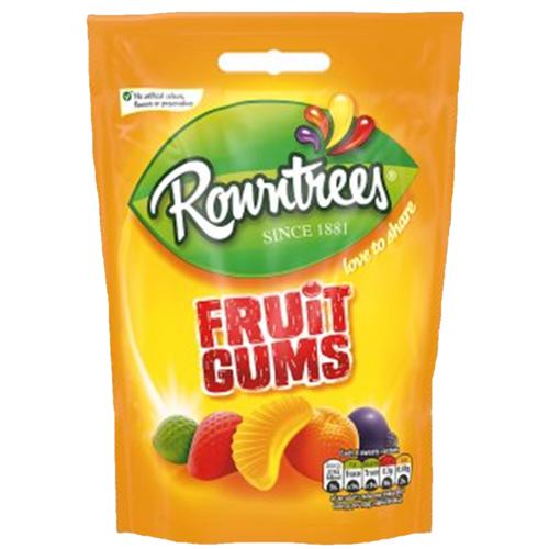 image of Rowntrees Fruit Gums Bag 150g